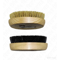 Wood Black Brown Oval Special Soft Bristle Beard and Hair Brush By Abhi Seico Wood Black Brown Oval Special Soft Bristle Beard and Hair Brush By Abhi Seico