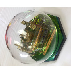 Model Darbar Sahib /Golden Temple / Harmandir Sahib 24 Carat Gold Plated Large (Size : 7 X 7 x 8 Inches, Shape: Round)