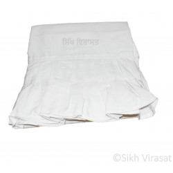 Chandoa Sahib Canopy Beautiful Cotton Wavy Folds Color White 5 X 5 Feet Chandoa Sahib 