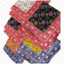 Rumala Sahib Double Designer Flower Pattern Multicolor