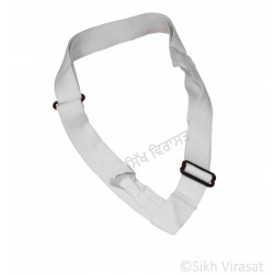 Gatra Or Gaatra Adjustable Plastic Buckle Width-1.5 Inch Color White 