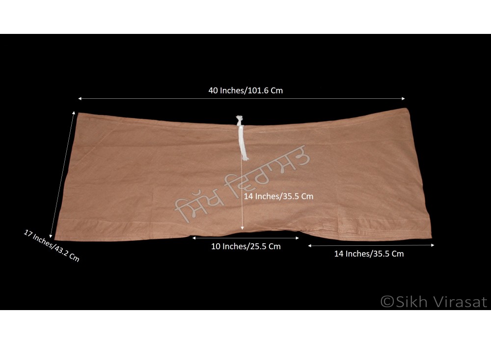 Kachera No.16 Cotton Tie-Knot (Naale/Nale Wala) Waist Size 32 - 40 Inches Color Kachera No.16 Cotton Tie-Knot (Naale/Nale Wala) Waist Size 32 - 40 Inches Color