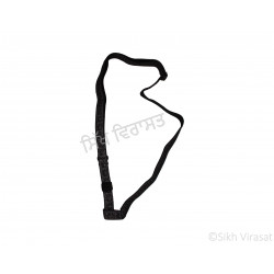 Khalsa Kirpan Gatra Or Gaatra Designer Embroidery Black, Silver Floral Pattern Adjustable Steel Buckle Width 2.0 cm Color Black Khalsa Kirpan Gatra Or Gaatra Designer Embroidery Black, Silver Floral Pattern Adjustable Steel Buckle Width 2.0 cm Color Black