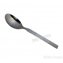 Spoon; Tea/Kids Spoon (Punjabi: ਚਮਚਾ) Stainless-steel Designer Color Silver Size 5.5 Inch Spoon; Tea/Kids Spoon (Punjabi: ਚਮਚਾ) Stainless-steel Designer Color Silver Size 5.5 Inch