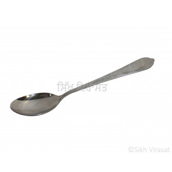 Spoon; Dessert Spoon (Punjabi: ਚਮਚਾ) Stainless-steel Designer Color Silver Size 7 Spoon; Dessert Spoon (Punjabi: ਚਮਚਾ) Stainless-steel Designer Color Silver Size 7