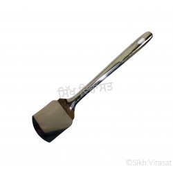 Spatula or Sipi (Punjabi: ਖੁਰਚਣਾ) Stainless-steel Color Silver Size Small 13.5 Inch Spatula or Sipi (Punjabi: ਖੁਰਚਣਾ) Stainless-steel Color Silver Size Small 13.5 Inch