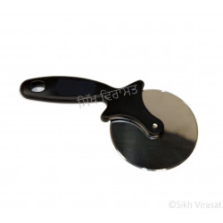 Pizza Cutter Stainless-steel Blade Plastic Black Handle Color Black & Silver Size – 8 Inch Pizza Cutter Stainless-steel Blade Plastic Black Handle Color Black & Silver Size – 8 Inch