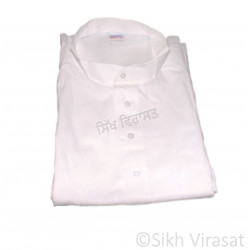 Kurta Pajama Kurta Pajama Naala (Tie- Knot) Pure Cotton Indian Clothing Punjabi Style Ethnic Indian Wear Color White Size 40/42/44 Inches 
