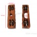 Kartal Khartal Pair Wooden 8 Steel Jingles Percussion Indian Musical Instrument Wooden Cymbal Jingle Music Size Big Color Brown Kartal Khartal Pair Wooden 8 Steel Jingles Percussion Indian Musical Instrument Wooden Cymbal Jingle Music Size Big Color Brown