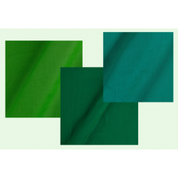 Turban Rubia Voil Green Shades - $2.5 Price Per Meter