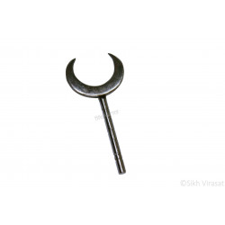 Chand Soti Dumala Or Dumalla Shastar Iron (Punjabi: Sarabloh) Color Sarabloh Size Large Chand Soti Dumala Or Dumalla Shastar Iron (Punjabi: Sarabloh) Color Sarabloh Size Large